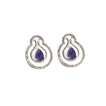  Elegant Sterling Silver  Earrings - Sparkling Fashion Accessories